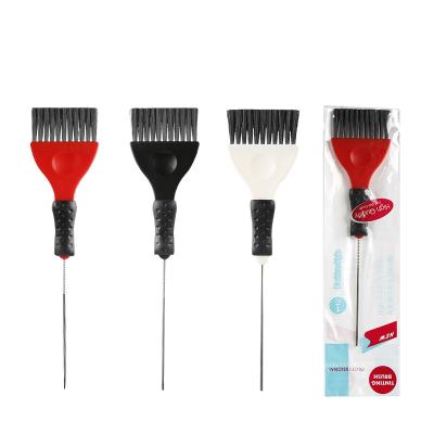 China Chemical Resistance Salon Barber Shop Tools Anti Static Hair Cutting Comb Highlighting Hair Rat Tail Comb for sale