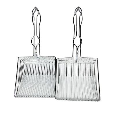 China Large Size Cat Litter Scoop Stainless Steel Sustainable Mesh High Density Metal for sale