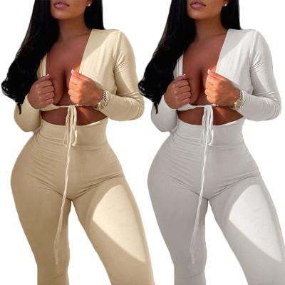 China 2021 Spandex/Nylon Fashion Hot Selling Women's Hollow Club Sexy Tight Fit Romper Overalls for sale