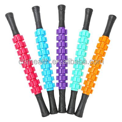 China Deep Leg Muscle Massage Stick Fascia Roller Fitness Yoga Muscle Relax Massage Roller for sale