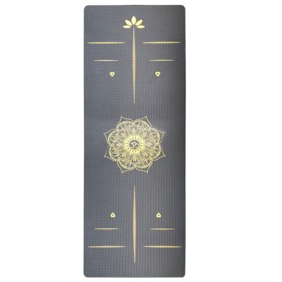 China Eco Friendly Biodegradable Printing Yoga Mat Custom UV Yoga Mat Eco Friendly Anti Slip Tape Anti Slip for sale