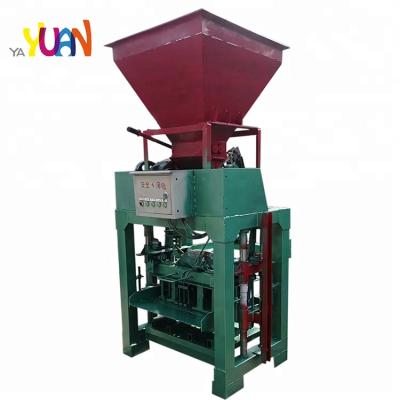 China Building Material Shops Small Fly Ash Brik Making Machine Interlocking Brick Machine for sale