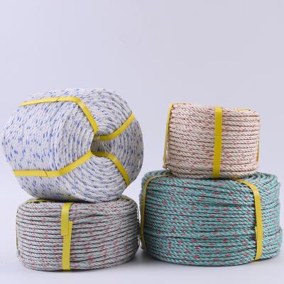 China Durable 3 Strand High Strength 3 Strand PP Danline Rope Suppliers Twisted PP Danline Rope for sale