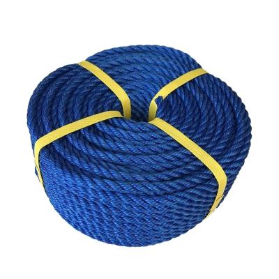 China High Tenacity Customized PE Twisted Rope Colorful Descent Rope PE Rope for Fishing and Packing for sale