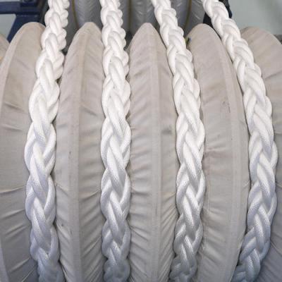 China 8 Strand High Tensile Mooring Rope PP High Strength Material For Boats for sale