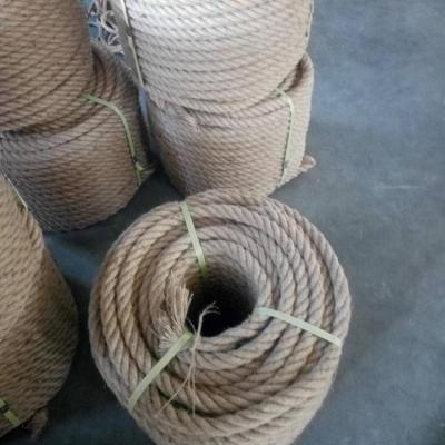 China High Strength Natural Jute Twisted Rope For 200m Spools Bundling Rope for sale