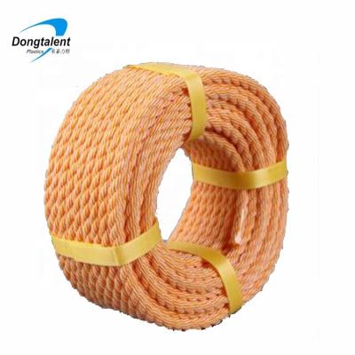 China china supply 4 strand 70%pe factory price packing high strength KP rope rope for fishing net for sale