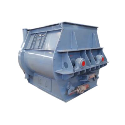 China Powder Weightless Horizontal Double Shaft Paddle Poultry Feed Mixer For Cattle / Horse / Sheep for sale