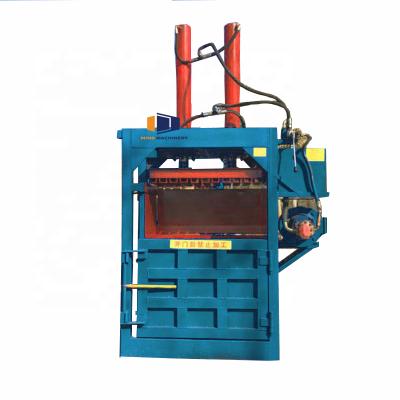 China Straw ; Cardboard; waste paper; etc carton waste vertical wrapping machine for carton double cylinder vertical wrapping machine for sale