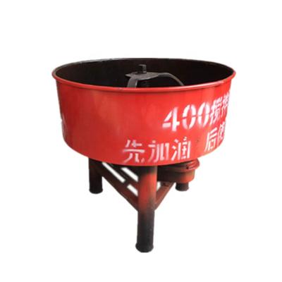 China Concrete Construction Site Simple Structure Cement Mortar Disc Mixer Binding Type Trailer Mixer for sale