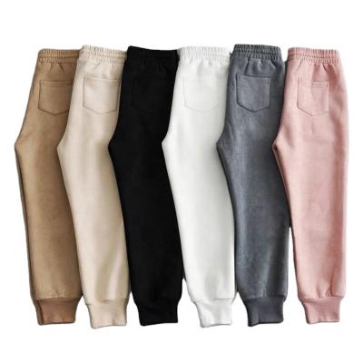 China Sustainable High Quality Cotton Polyester Material Custom Design Jogger Palazzo Pants Women Mask Fleece Sweatpants for sale