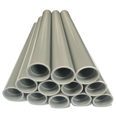 China China Industrial Rounded Tube PVC ABS /PP Plastic Pipe for sale