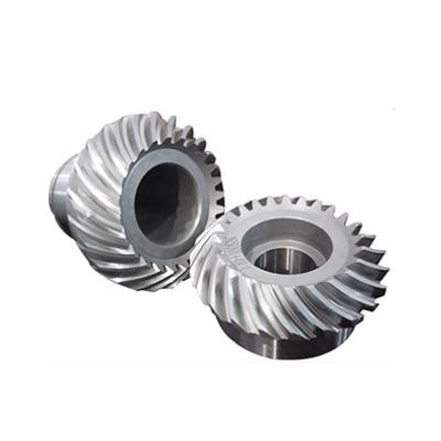 China Mechanical Hardware Custom High Precision Carbon Steel Stainless Steel Milling Teeth Rotation Bevel Gear Machine Gear for sale