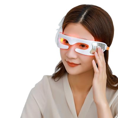 China Wrinkle Remover Red Light Therapy Eye Mask Massager Photon Treatment Wrinkle Remover SPA Vibration LED Eye Mask Eye Wrinkle Removal Device for sale