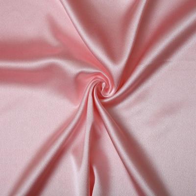 China Elastic Stretch Satin Fabric Twill Memory Satin Bridal Satin Fabric for sale