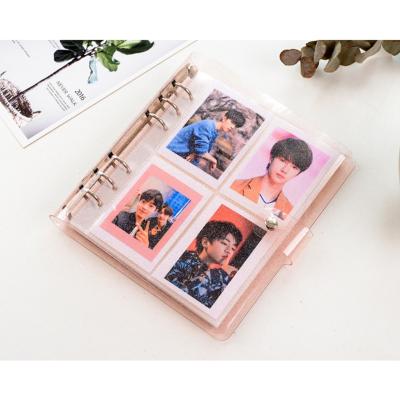 China Rack Cards 3/5inch Card Holder Album Pages Card Sleeves Storage Photo Holder Clear Inner Photo Album Pages for sale