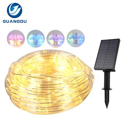 China Wholesale Waterproof Outdoor Solar Led Garden Decoration String Lights 10m 20m Holiday Ip65 Lighting for sale