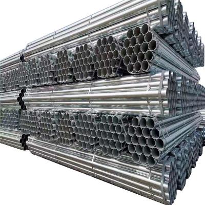 China Liquid Pipe 4 Inch Galvanized Iron Pipe 1/2 Inch Hot Dipped Galvanized Steel Pipe Pipe Fittings for sale