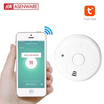 China EN14604 Wifi Standalone Smoke Detector Hot Sale In USA Work With 9V Battery for sale