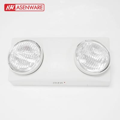 China LED Lighting LED Emergency Light Acrylic Twin Spot Emergency Lighting Double Head Requirements for sale