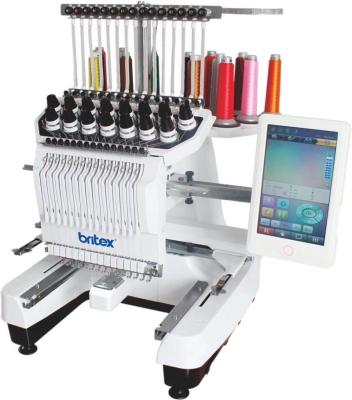 China Home Use BR-3620 Simple Flat Head 15 Needles China T-shirt Hat Embroidery Machine Automated Embroidery Machine for sale