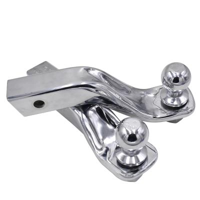 China Interchangeable 2 Class Machinery Parts Stainless Gooseneck Inches Tow Bar Hitch Ball Trailer For Tractor for sale