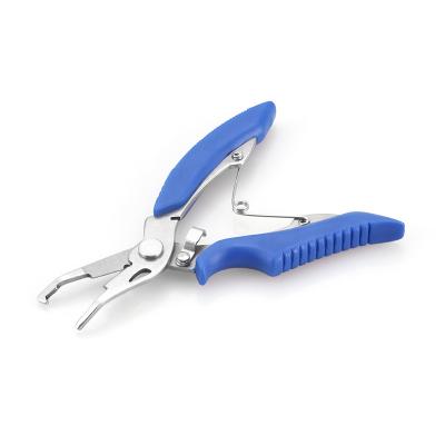 China Durable Function Fishing Pliers Stainless Steel Wire Rope Stamper Crimper Crimping, Small Slot Ring Opener Pliers For Fishing Lure for sale