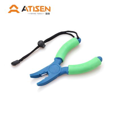 China Top Hot Selling ATISEN Foam Float Clips With Safety Lanyard Fishing Accessories for sale