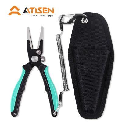 China Luya Multifunctional Aluminum Alloy Easy Control Fishing Pliers Commander Fish Pliers Wire Cut Pliers Fishing Supplies Gift Tool for sale