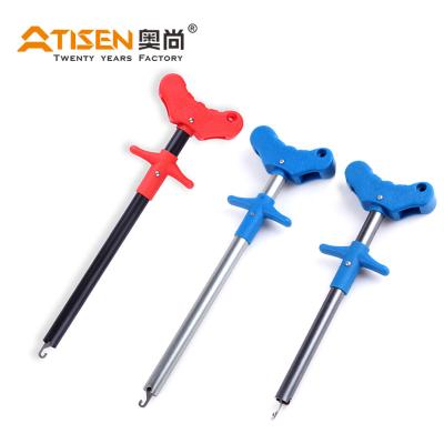 China Durable Fast Delivery Function Hook Remover Aluminum Tube PP Handle Fishhook Remover for sale