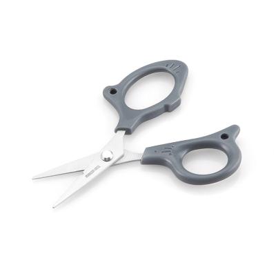 China Hot Sale Universal Stainless Steel Scissors Handle Cut Non-slip Fishing Scissors for sale