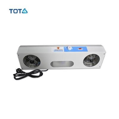 China Wholesale 40cmX120cm Cover Area Cheap Two Fans Overhead Anti-static Desktop Ionizing Fan for sale