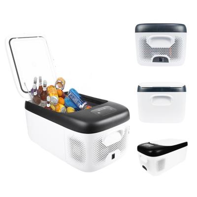 China New Free Sample China-chic Mini Fridge Small Freezer Keep Fresh Vegetable and Food Fridge 25L Portable Cool Box for sale