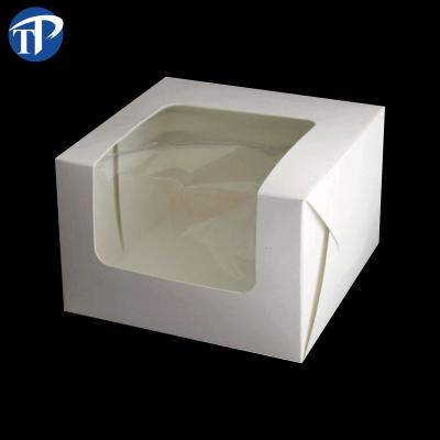 China Recyclable Elegant Custom Size Disposable Custom Logo Donuts Box for sale