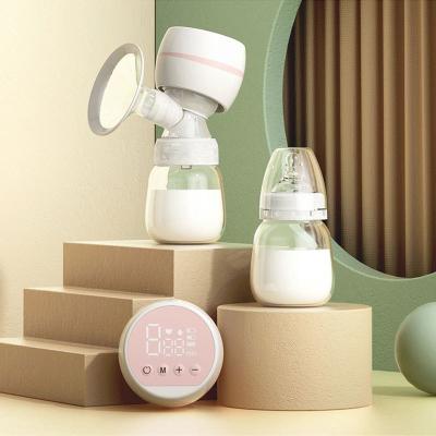 China BPA free portable electric breast pump integrated silicone milk pump for baby for sale