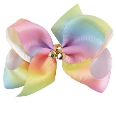 China Fashionable.Popular.Ladies.Wedding.Engagement Wholesale Price Hair Accessories Bows for Girls Kids Christmas Bells Hair Bow Hair Clip for sale