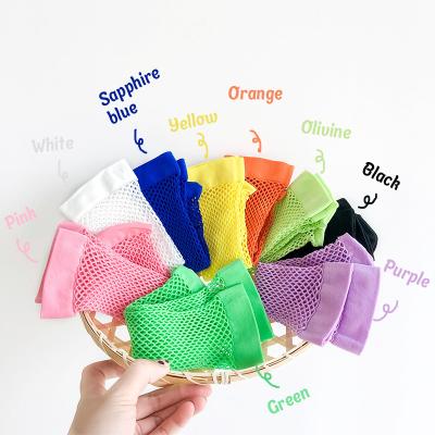 China Fashion Childdren Boys Girls Summer Cute Girl Candy Color Mesh Socks QUICK DRY net socks for 3-8years size free for sale