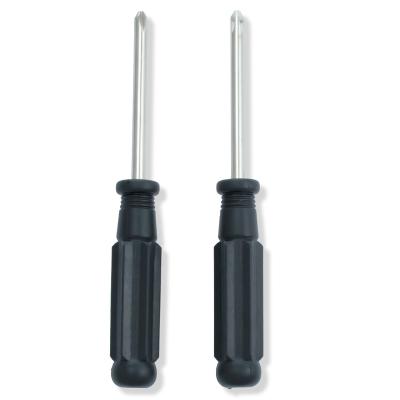 China Cheap Promotional Black Plastic Handle Screwdriver 4mm Screwdriver Repair Tool Factory for sale