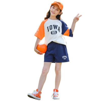 China Casual Custom Two Piece Pants Set Babies Summer Kids Clothing Designers Clothes Set for sale