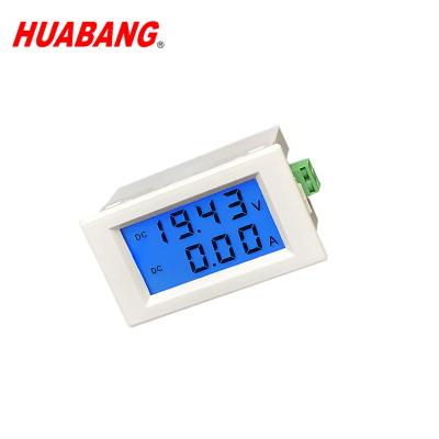 China D85-3051 Dual Display DC600V 100A Shunt Measurement Voltage Current With Digital Back Light 68*38mm for sale