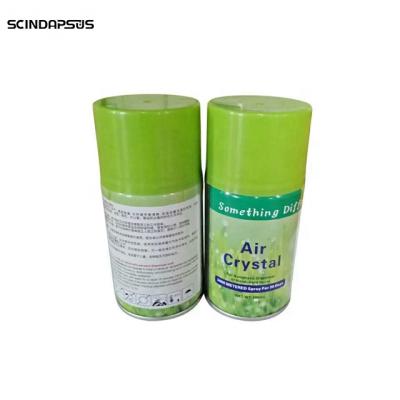 China Jasmine Lavender Etc Sustainable Optional Wall Mounted Perfume Aerosol of air odor neutralizer for public 300ml Tin Last 3000 times for sale