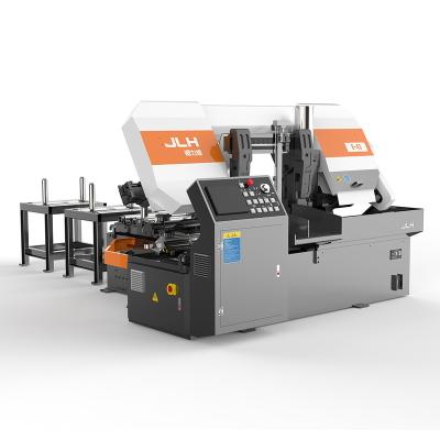 China Building Material Shops Hot Sales Horizontal Double Column Cutting Intelligent High Speed ​​Metal Bandsaw Machine for sale