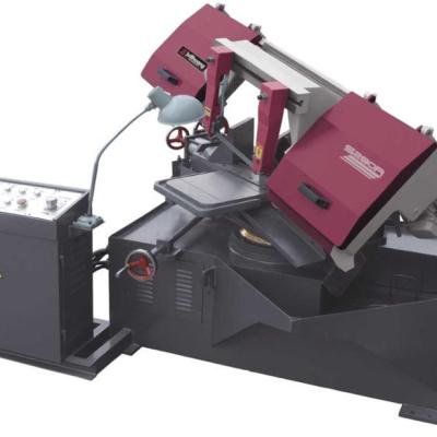 China Building Material Shops ISO CE Standard Miter Band Sawing Machine Eco-friendly Angle Cutting Machine Turn Band Saw Metal Sawing Machine From China Factory for sale