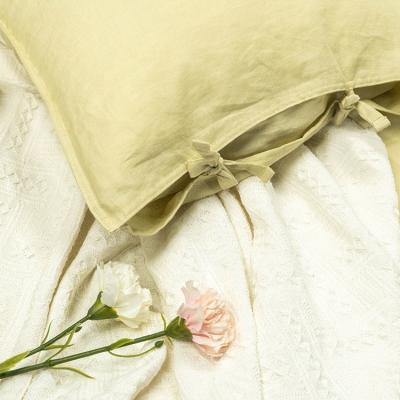 China Anti-Static European Hot Selling Pure Linen Sheets With Pillow Shams Washed 100% French Linen Duvet Cover Normal Linen Set for sale