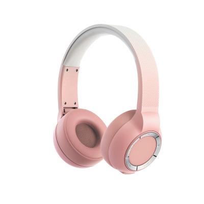 China Viable Professional Rechargeable Wireless Bluetooth Headphones Folding Earphone Gift Cartoon On-Ear Headphones for sale