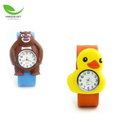 China Multiple Time Zone Style Cartoon Slap Kid Lovely Custom Watch for sale