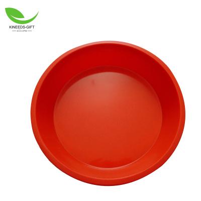 China Viable Silicone 9-Inch Round Cake Pan Baking Mold BPA Free Non-Stick Food Grade Silicone for sale