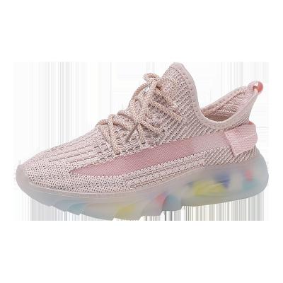 China 2021 Fashion High Quality Hot Sale Women's Bottom Rainbow Sports Shoes Outdoor Running Shoes for sale