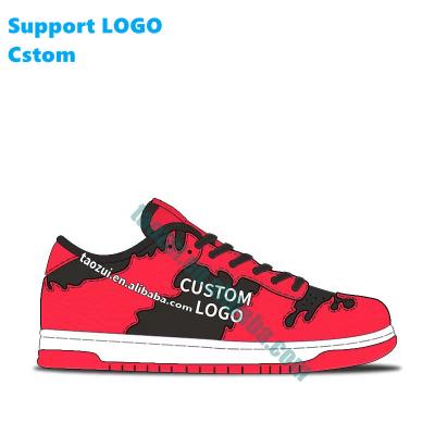 China Sport Shoes Sneakers Factory 2022 Wholesale Custom Logo Customized Dunks Retro Basketball Shoes Mens Sneakers Sports Shoes for sale