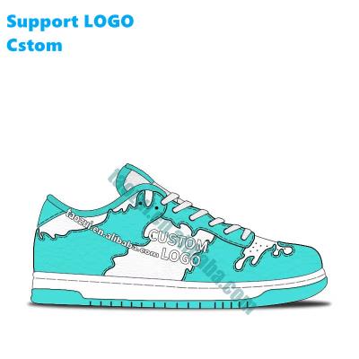 China 2022 Fashion Trend Custom Factory Wholesale Custom Logo Dunk Basketball Shoes Fashion Women Sneakers Retro Sports Shoes for sale